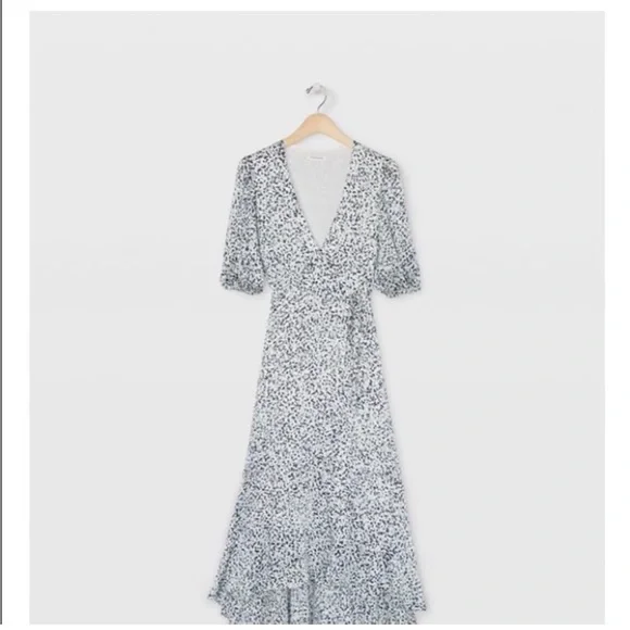Club Monaco | Dresses | Club Monaco Easy Midi Wrap Dress | Poshmark